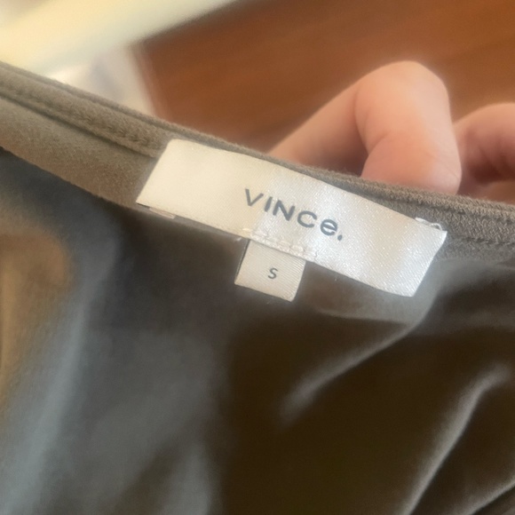 Vince Scoop Neck Midi Dress. 100% Cotton. Size Small - Picture 3 of 10